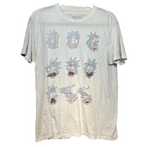 Adult Swim Cartoon Network Rick and Morty Men Sz M Graphic T Shirt Short Sleeve​